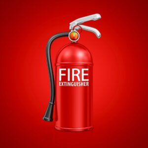 1.2m x 1.2m fire blanket in soft pouch product image on clean studio background